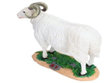 Sheep Statue Cute Vivid Rustic Waterproof Resin Sheep Figurine for Home Yard Garden Office V1294-YM0715-3111210434811