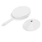 LED Makeup Mirror Folding Rotatable Mirror Touch Cosmetic Mirror for Bedroom Dressing RoomWhite V1294-YM0710-3116210058111