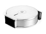 Toilet Paper Roll Dispenser Stainless Steel Rainproof Wall Mount Round Toilet Paper Holder for Home V1294-YM0901-3117240320811