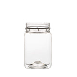 10x 250g Plastic Honey Jars + Lids - Square Clear Food Grade Packaging Containers V238-SUPDZ-32706696183888