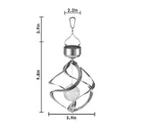 Solar Lights Outdoor Yard Decorations Wind Chimes Lights LED Colour Changing Hanging Light for V1192-AZ-W-15469