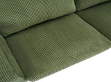 Comforro Willow 2 Seater Compressed Sofa V1158-SF-LM2442-17-2S-MOSS