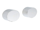 Polished Chrome Round 1/4 Turn Twin Shower Taps Set Hot Cold Water Switch Mixer V1233-KC0292CR