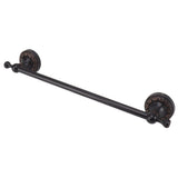 Towel Bar Copper Retro Space Saving 40CM Multifunctional Tilt Proof Single Towel Rack for Bathroom V1294-YM0706-3112230063311