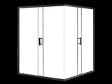 1200 x 1200mm Sliding Door Nano Safety Glass Shower Screen By Della Francesca V63-829571