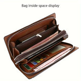 Men'S Clutch Bag Business Clutch Portable Clutch Men'S Accessories - Black - Size m V1347-918-98460-BLK-M