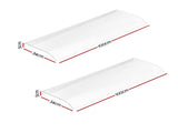 Instahut Window Door Awning 0.4mx2m Transparent AWN-04X2-CLR