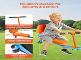 Kids Seesaw 136 kg Capacity 360 Degrees Rotating Teeter Totter Aged 3 V952-YGDZDQQBJS2R7NUCQ001V0