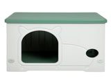 Pawz Outdoor Indoor Dogs Kennel Plastic Puppy Pet House PT1338-GN-AU