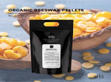 Orku 2Kg Organic Beeswax Pellets Yellow - Cosmetic Grade Pure Bees Wax Pastilles V238-SUPDZ-32851856195664