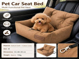 Yellow M Size 55x40cm Car pet bed -Oxford Linen Removable Washable Non-Slip Sofa Bed for Small Dogs V888-ELOSUNG53918