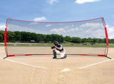 Barricade Backstop Net, 16x10 ft Ball Sports Barrier Netting, Portable Practice Equipment with Carry V952-DQW1610YC000DU462V0