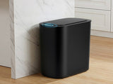 Devanti Automatic Trash Bin with Lid 25L Motion Sensor Kitchen Bin Touchless Garbage Can Plastic SB-F-25L-BK