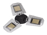 LED Grow Light 297 LEDs Folding Three Leaves Indoor Plant Grow Light for Greenhouse Succulent V1294-YM0512-3111220296611