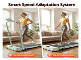 Everfit 3 in 1 Walking Pad Treadmill 12% Incline Under Desk Foldable Treadmills for Home Gym With TMILL-380H-2INC-GN