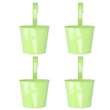 4Set Flower Plant Succulent Pot Wall Mounted Iron Planter Garden Balcony Accessory V1294-YM0901-3111210030313