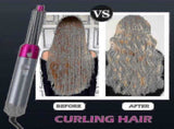 5-in-1 Hair Dryer Brush Curler Straightener Styling Tool V1263-JX-5618