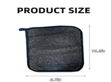 Exfoliating Washcloths,African Exfoliating Net,Reusable African Net Sponge,8.7x10.2In Beige V1189-WXFWAL-20260319-00189
