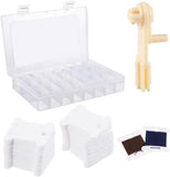 Embroidery Threads Spools, Threads, Cards, Cross Stitch, Thread Chart, 100 Pieces, V1189-WXFBOL-131-1