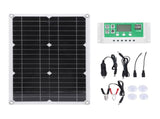 20W Solar Panel Kit PET Monocrystalline Silicon Water Resistant Portable Solar Panel Charger V1294-YM0901-3111240265211