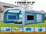 Inflatable Paint, 23x13x8.5ft Inflatable Spray, High Powerful 480W750W Blowers Spray V952-CQSPQFLSS2313PQNXV3