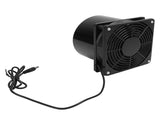 Solar Powered Flange Exhaust Fan 5W Duct Solar Fan 5V Solar Panel Ventilation Fan for Greenhouse V1294-YM0901-3114240083711