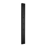 Ceiling Light Plate Holder Fitting Base Rectangular Shape DIY Pendant Lamp Accessories Black V1294-YM0722-JY03798-01