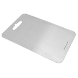 Cutting Board Double Sided 304 Stainless Steel Easy Cleaning for Cooking Kitchen M V1294-YM0716-3118220133512