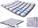 Bohemian Style Portable 3D Aircell Travel Inflatable Seat Cushion with Built-in Pump 36 Airbags V888-ELOSUNG52087