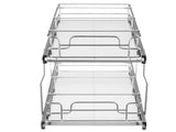 12"Wx21"Dx15"H Pull Out Cabinet Organizer, Heavy Duty Slide Out Pantry Shelves, Steel Roll Out V952-FZSLLDGGEC12VMAA1V0