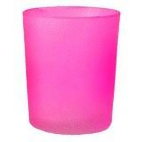 20 Pack Pink Frosted Votive Tealight Candle Holders House Party Cenrepiece Xmas Wedding Decor V382-PINKFHX20