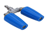 Double Heads Rotating Nozzle 4000psi High Pressure Washer Turbine Nozzle with 1/4 Inch Quick Connect V1294-YM0901-3111250011211