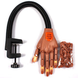 Nail training hand Black V1237-ZY-506-0297