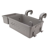 Poolside Storage Basket Swimming Pool Side Storage Containers Basket with Cup Holder V1294-YM0901-3111230189411