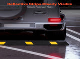 Parking Stopper, 1840 mm Heavy Duty Parking Aid for Garage, Rubber Curb Garage Floor Stopper with V952-TCDK7264INCHUM669001V0