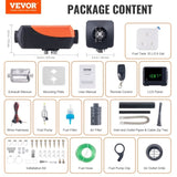 VEVOR Air Heater, 12V 8KW Heater with Remote Control and LCD Display, 10L Fuel Tank V952-ZCJRQFT12V8KWN9JQV9