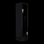 Black Two-Door L-shaped Office Gym Shed Storage Lockers V63-835081