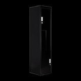 Black Two-Door L-shaped Office Gym Shed Storage Lockers V63-835081