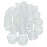 10x 3ml Lip Balm Containers Jars + Lids - Small Cosmetic Cream Sample Pot V238-SUPDZ-32865200504912