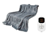 Heated Blanket Soft Flannel Electric Throw Heating Blanket with 3 Time Settings 6 Heat Settings V1294-YM0901-3117240222211