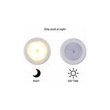 Wireless LED Motion Sensor Light For Closet, Stairs, Hallway, Kitchen, Bedroom (White Shell V1188-MS-227-1836