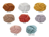 Knot Pillow Hand Knit Knotted Balls Pillow Shaped Decorative Throw Pillows for Living Room Bed V1294-YM0716-220622DJ04-8