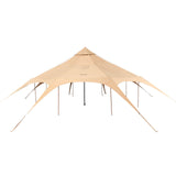 Canvas Tent 4 Seasons 5 m/16.4 ft Bell Tent for Camping with Stove Jack V952-FBZXZP5MMXTZ97PYKV0