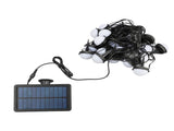 Ground String Light 25 RGB Bulbs IP66 Waterproof APP Bluetooth 2.4G Remote Control Solar Powered V1294-YM0901-3119240075311