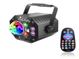 3-in-1 Magic Ball Stage Strobe Purple RGB Disco Party Light with 72 Patterns, DJ V1294-YM0901-3119250079511