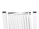 Garden Security Fence Gate Expandable White BD1012-WH