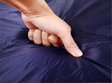 Double Self Inflating Mattress Camping Hiking Airbed Camp Mat Sleeping Pillow w/ Bag - navy V610-SELINFMAT-NAV-2