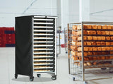 Bread Rack Cover, Pan Rack Cover, Bread rack dust cover with zipper, high density waterproof oxford V1192-AZ-W-3534