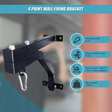 Heavy Duty Punch Bag Wall Bracket Steel Boxing Bag Holder for Home Gym V63-818933