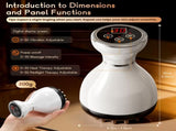 4-in-1 Cordless Body Sculpting Massager Rechargeable Massage Tool with Heat, Light & Vibration for V1107-CS-DDGSY